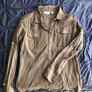 NY&C casual button-down